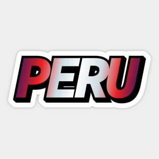 Peru Sticker